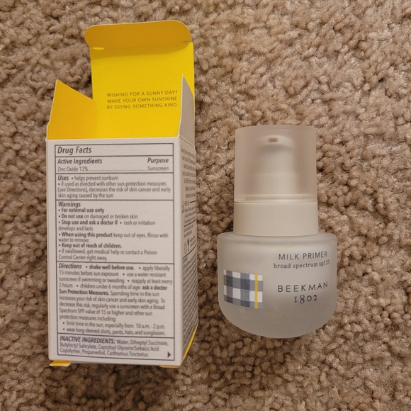 Beekman 1802 Milk Primer SPF 35 MINI/TRAVEL SIZE Bundle - Picture 6 of 8